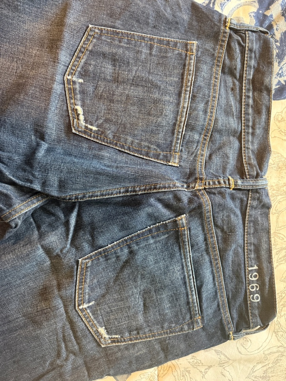 Men’s Relaxed Fit 1969 Dark Blue Jeans